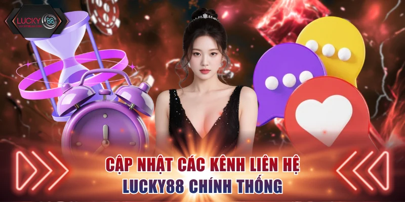 Cập nhật các kênh liên hệ Lucky88 chính thống